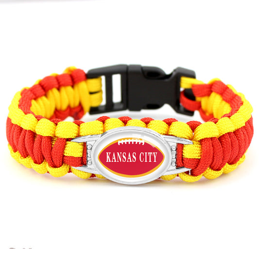 Football League Team Bracelet Gift For Women