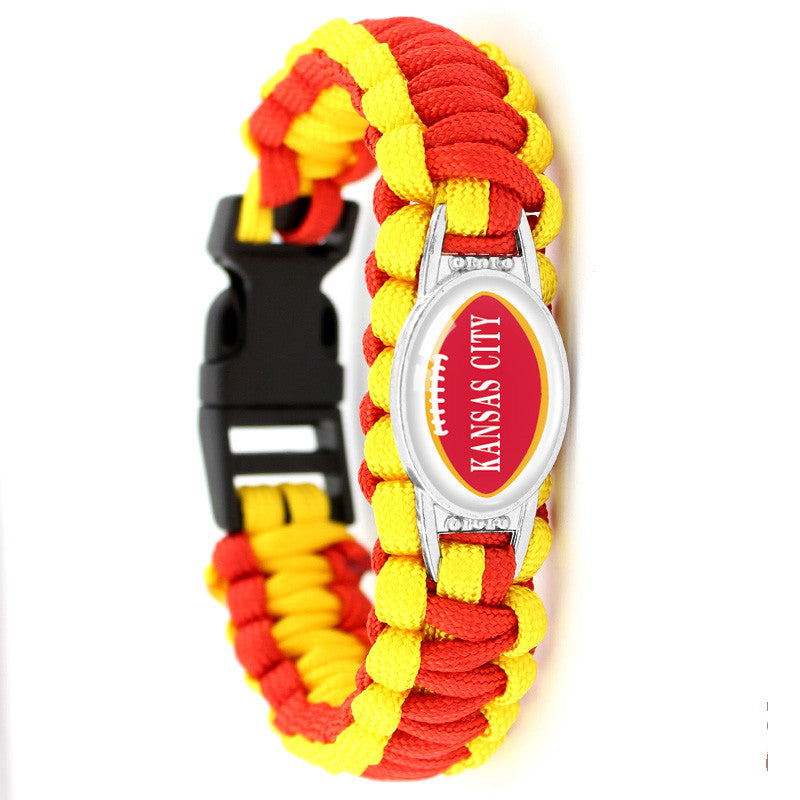 Football League Team Bracelet Gift For Women