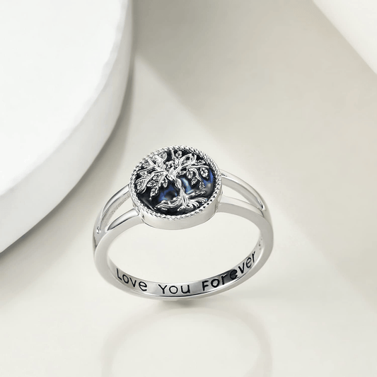 Tree Of Life Round Ring Decorative Accessories For Holiday Party Girls