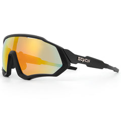 SCVCN Sports Men's Cycling Sunglasses UV Protection Glasses For Road Mountain