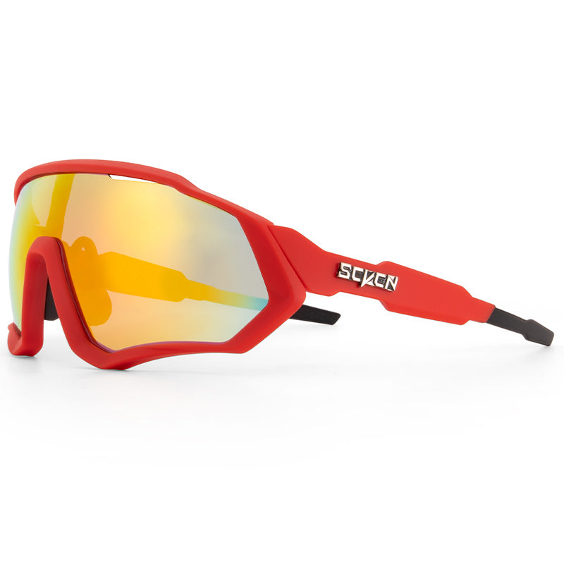 SCVCN Sports Men's Cycling Sunglasses UV Protection Glasses For Road Mountain