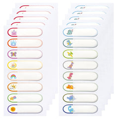 80pcs Waterproof Baby Bottle Labels - Daycare, Preschool, Toddlers