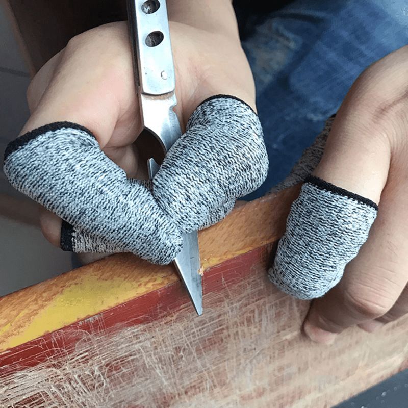 10Pcs Anti Cut Finger Cover Kitchen Tools Protector