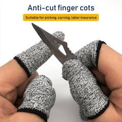 10Pcs Anti Cut Finger Cover Kitchen Tools Protector