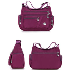 Women's Nylon Crossbody Bag Outdoor Travel Shoulder Bag