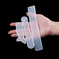 Silicone Fish Tail Bookmark Mold for Epoxy Resin Craft