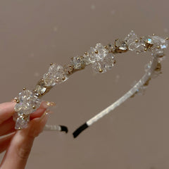 Crystal Crown Hairband Retro Classic Headdress Birthday Party