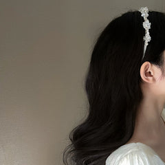 Crystal Crown Hairband Retro Classic Headdress Birthday Party