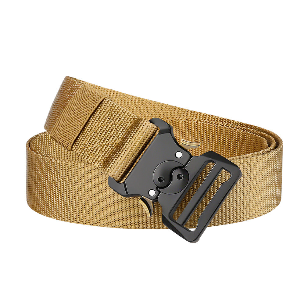 Heavy Duty Quick Release Tactical Belt for Work Hiking
