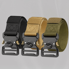 Heavy Duty Quick Release Tactical Belt for Work Hiking