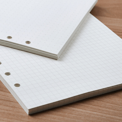 6 Hole Loose Leaf Paper Refills for Binder Notebook Planner Diary Journals