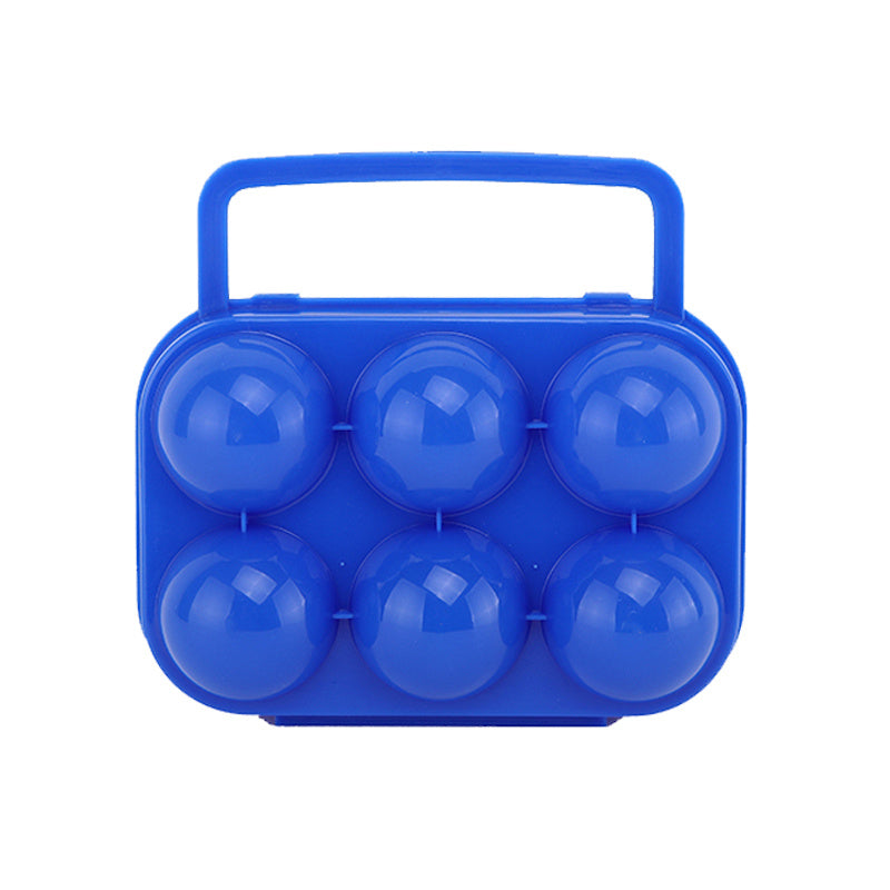 Portable 6 12 Grid Egg Storage Box for Outdoor Picnic BBQ Camping