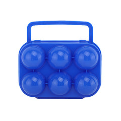 Portable 6 12 Grid Egg Storage Box for Outdoor Picnic BBQ Camping