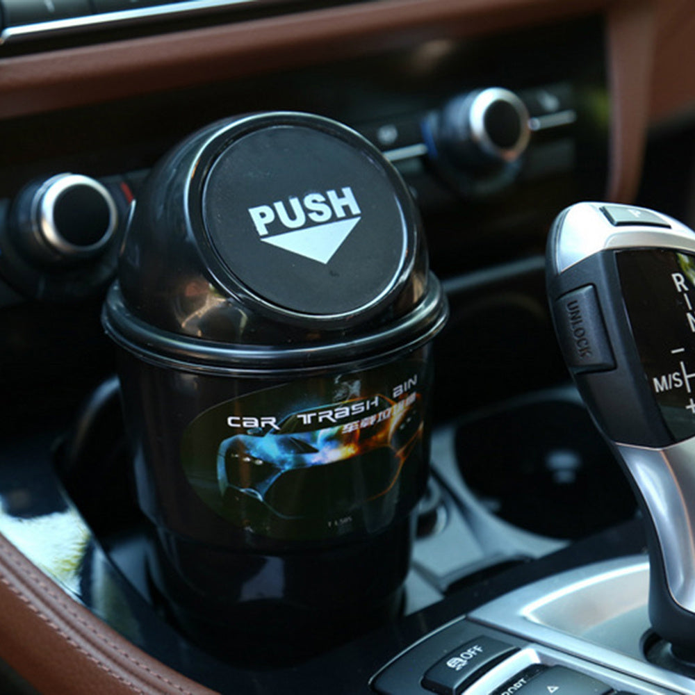 Car Rubbish Bin Auto Trash Can Garbage Dust Case Holder Smoking Ashtray