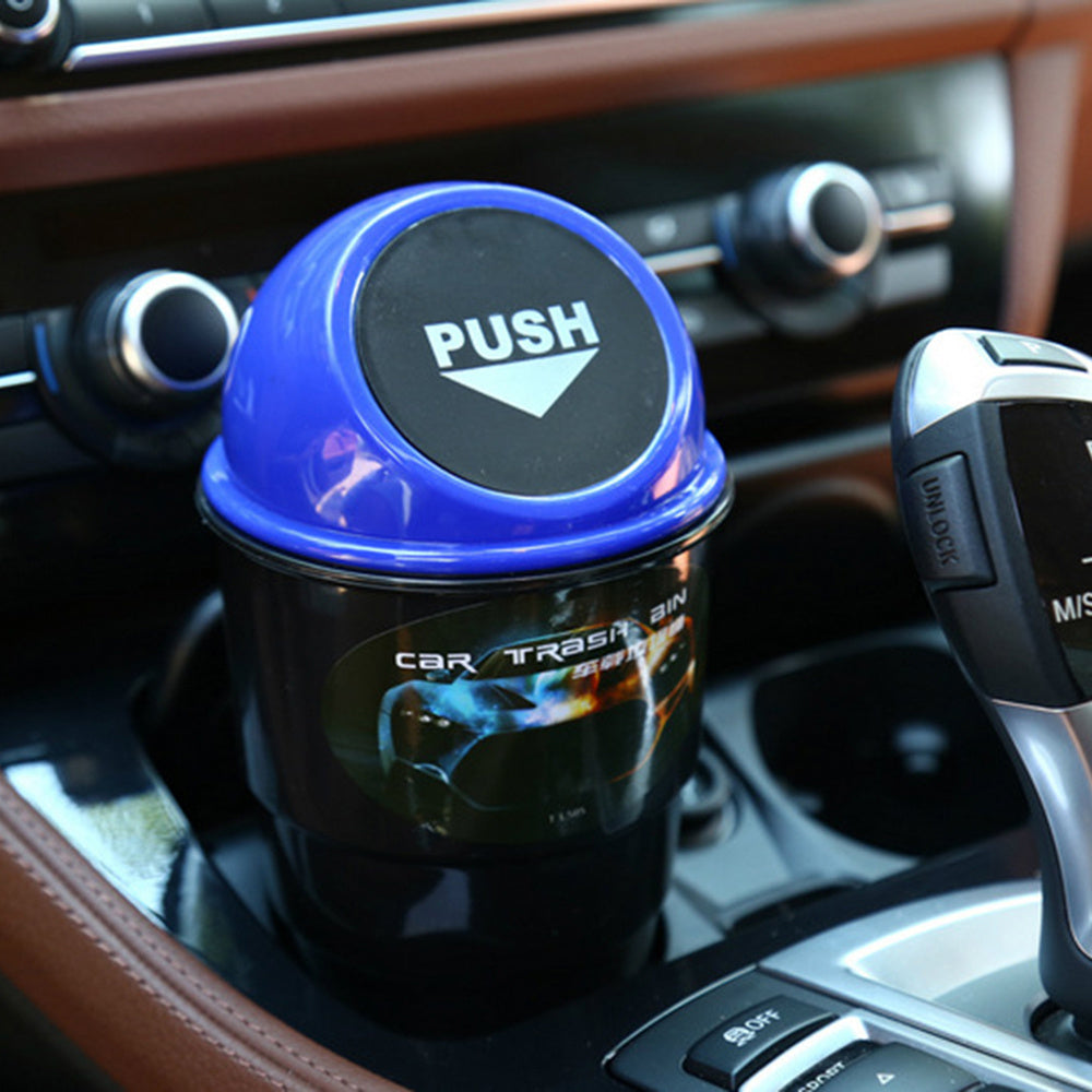 Car Rubbish Bin Auto Trash Can Garbage Dust Case Holder Smoking Ashtray