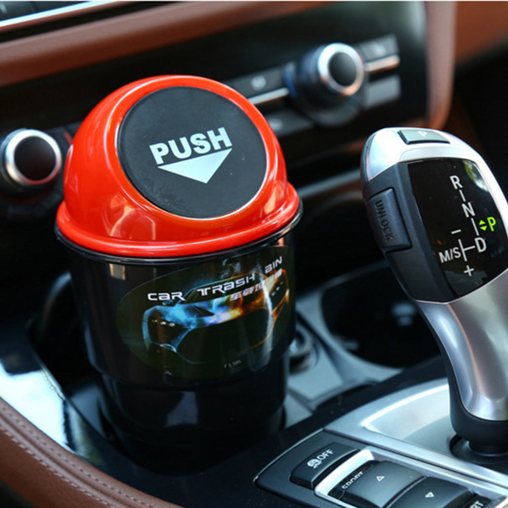 Car Rubbish Bin Auto Trash Can Garbage Dust Case Holder Smoking Ashtray