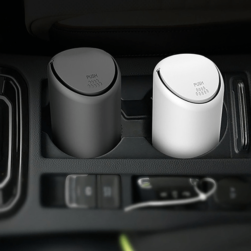 Auto Car Garbage Can Car Trash Can Silicone Garbage Dust Case Holder