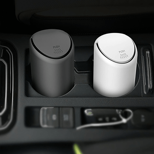 Auto Car Garbage Can Car Trash Can Silicone Garbage Dust Case Holder
