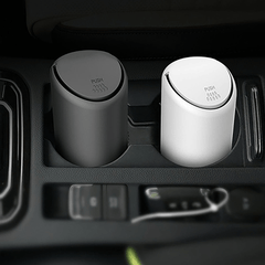 Auto Car Garbage Can Car Trash Can Silicone Garbage Dust Case Holder