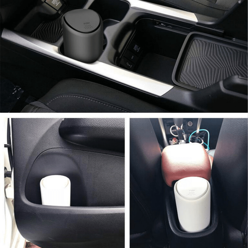 Auto Car Garbage Can Car Trash Can Silicone Garbage Dust Case Holder