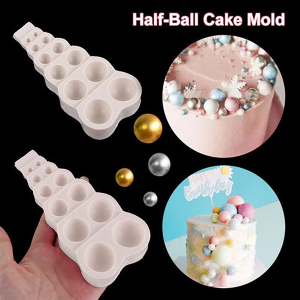 3D Pearl Fondant Mold for Chocolate and Cake Decorating