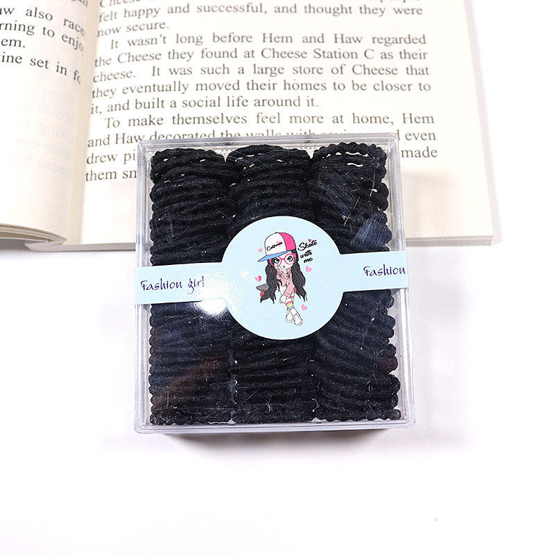 Colorful Hair Ties Hair Ropes Hair Rings Elastic Ponytail Holder