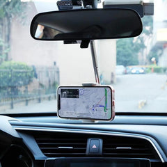 Car Rearview Mirror Holder Clamp for Phone