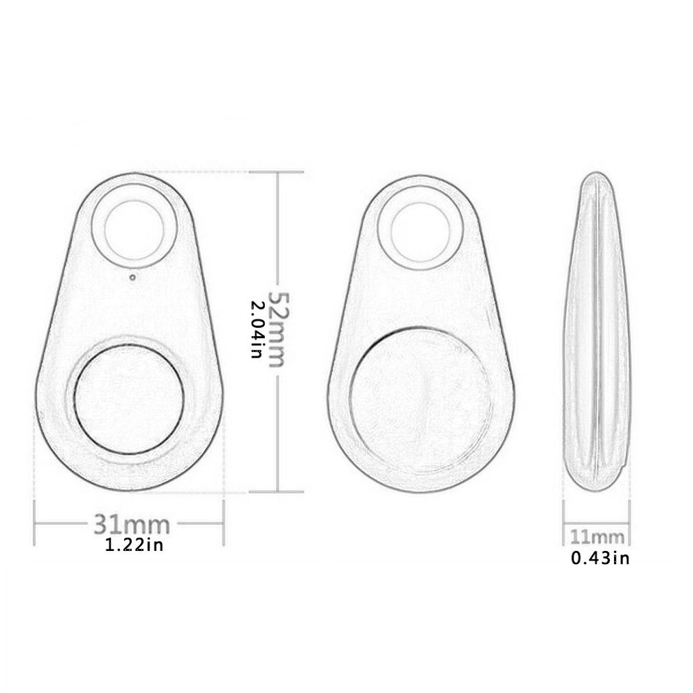 Mini Tracking Device Air Tag Keychain Child Finder Pet Tracker
