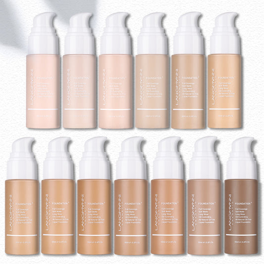 Liquid Foundation Matte Finish Long Lasting Makeup Concealer