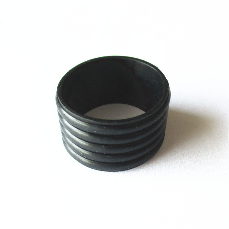 Silicone Tennis Racket Grips Bike Protectors Overgrip Elastic Grip Rings