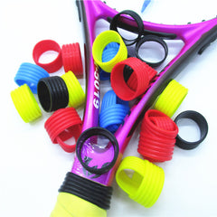 Silicone Tennis Racket Grips Bike Protectors Overgrip Elastic Grip Rings