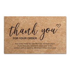 30pcs Thank You Cards for Small Business
