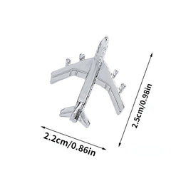 Airplane Brooch Japanese All Match Coat Decoration Retro For Men