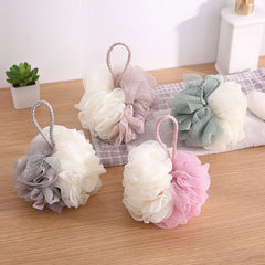 Soft Mesh Bath Sponge Balls Cleaning Brush Shower Puff Body Cleaner