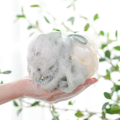 Soft Mesh Bath Sponge Balls Cleaning Brush Shower Puff Body Cleaner