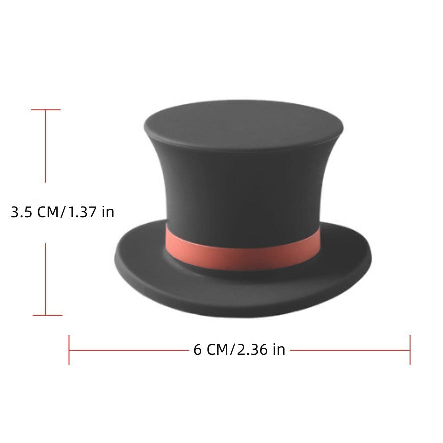Hat Shaped Silicone Wine Stopper for Freshness