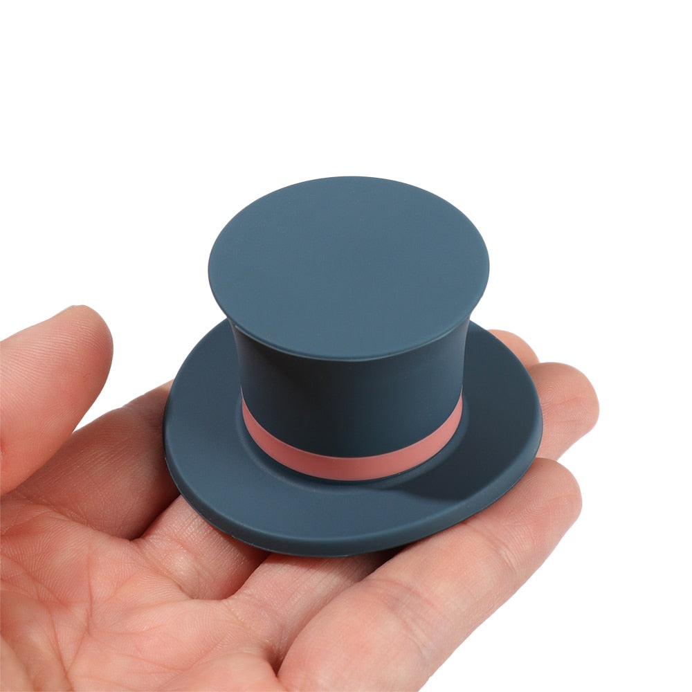 Hat Shaped Silicone Wine Stopper for Freshness