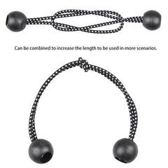 50pcs Elastic Bungee Cords - Secure Gear for Tents, Awnings, Canopies