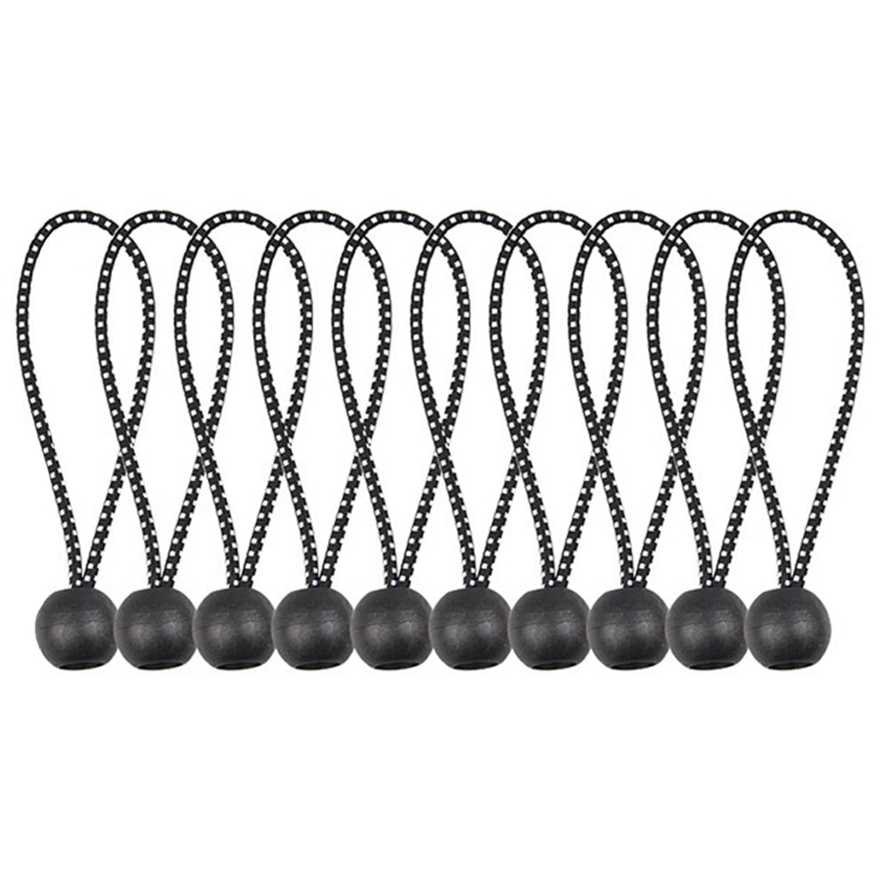 50pcs Elastic Bungee Cords - Secure Gear for Tents, Awnings, Canopies