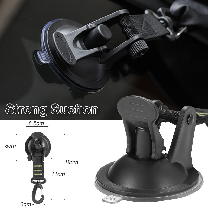 1pc Tent Suction Cup Hook Anchor Outdoor Car Side Camping Tarp Tie Down