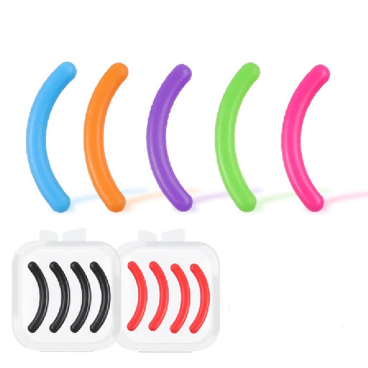 Silicone Rubber Refill Pads for Eyelash Curler with Storage Box