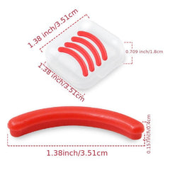 Silicone Rubber Refill Pads for Eyelash Curler with Storage Box