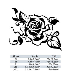 Colorful Flower Car Stickers - Add a Pop of Color to Your Ride!