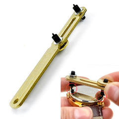 Metal Watch Back Case Opener Adjustable Wrench Two Jaw Open Remover