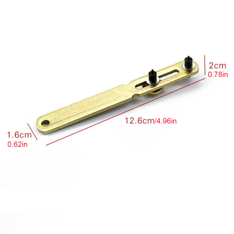 Metal Watch Back Case Opener Adjustable Wrench Two Jaw Open Remover