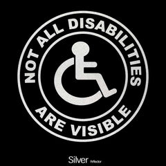 Invisible Disability Car Sticker Vinyl Decal