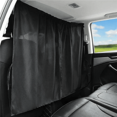 2pcs Taxi Car Isolation Curtain Set for Privacy on the Road