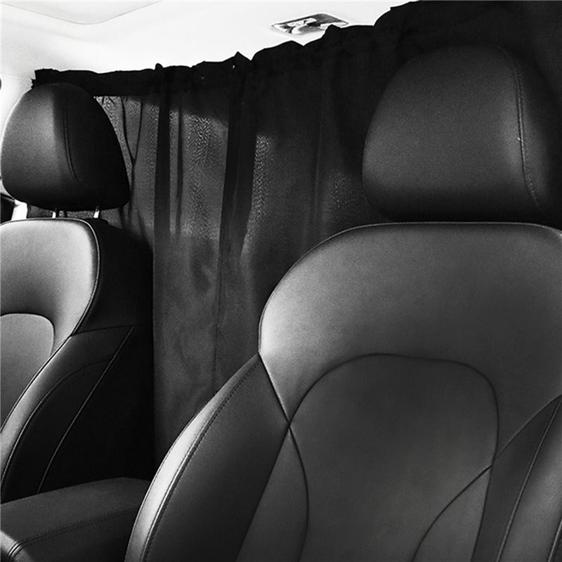 2pcs Taxi Car Isolation Curtain Set for Privacy on the Road