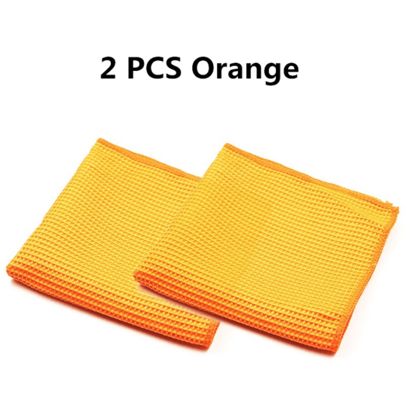 2Pcs Absorbent Car Wash Towels for Detailing