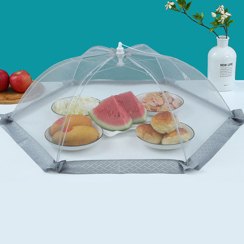 Multifunctional Food Cover Mesh Tent Prevents Flies and Mosquitoes